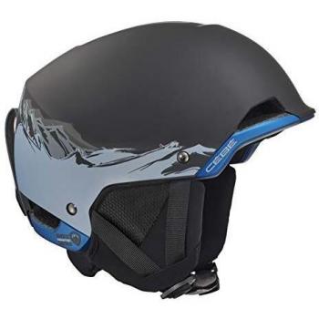 Cébé Method Casque de Neige 56‑58 cm – Noir Mat Mountain/Grey