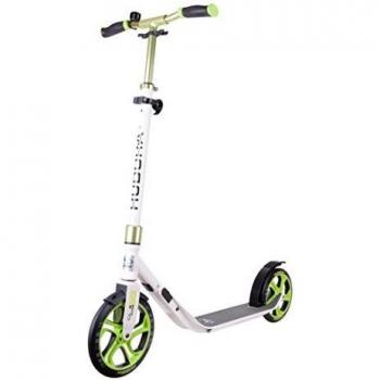 Eco‑Breeze Kid’s Scooter – Aluminum, CLVR 250, White + Green
