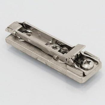 Base Recta DOMI BAPGR H3 – Accesorio para Bisagras Muebles