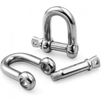 Grillete D Acero Inoxidable 304