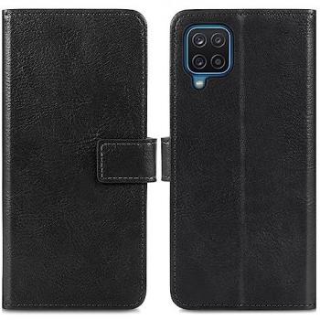 Étui magnétique noir pour Samsung Galaxy A12