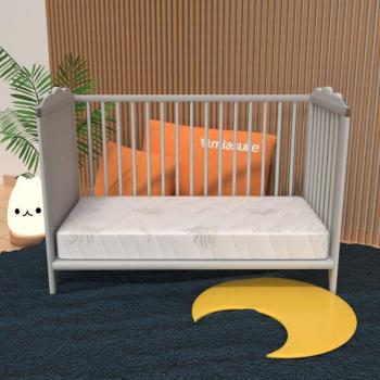 Culla DreamFoam 55x125 12cm Waterfoam, Rivestito con Aloe Vera e Lupin Baby