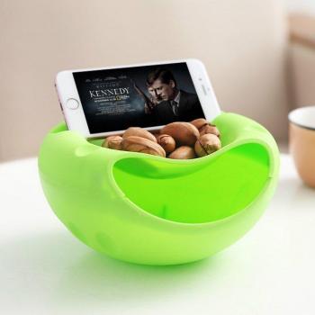 Caja de Almacenamiento A1 para Snacks y Semillas con Soporte para Teléfono Móvil LB112613