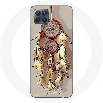 Coque Souple Marron Attrape Rêve pour Oppo A93