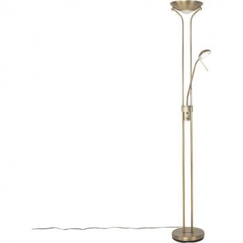 Lampada da terra LED dimmabile bronzo DIVA