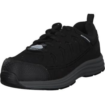 Skechers Malad II Comp Toe Baskets de Travail Noir Medium Width