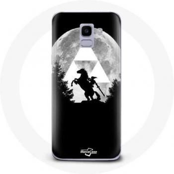 Étui pour Samsung Galaxy A8 2018 Zelda Lune
