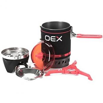 OEX Tacana Solo Stove Set, Black