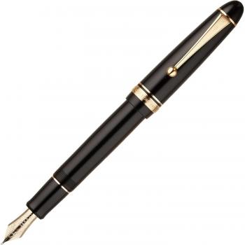 Pilot 742 Black Gold‑Trimmed Signature Fountain Pen