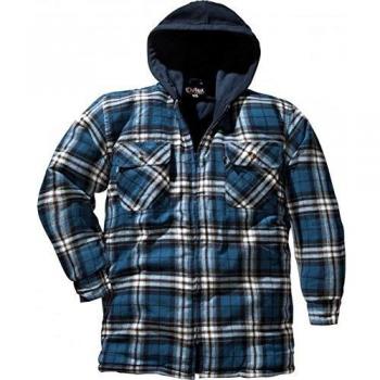 Blau kariertes Thermohemd Schottland XL – Elutex