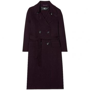 Luisa Cerano Dunkelroter Trenchcoat für Damen – Größe 36
