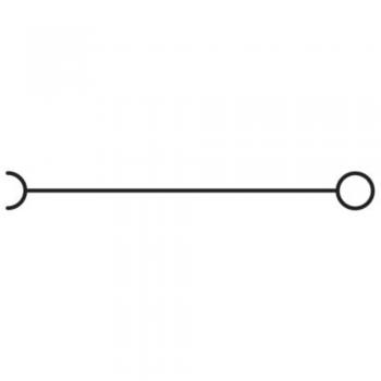 PP‑H 4/1‑L GNYE Bundle of 50 – One‑Pin Connector, 0.2–6 mm² Range