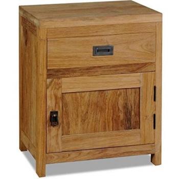 VidaXL Bedside Cabinet Solid Teak 15.7x11.8x19.7