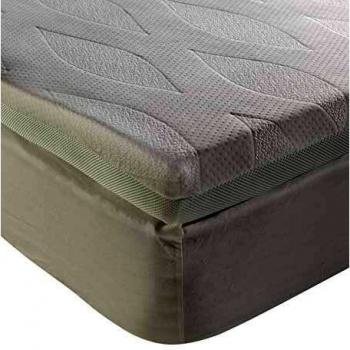 OctaSpring Memory Foam Body Zone Topper, Super King – Medium Firmness