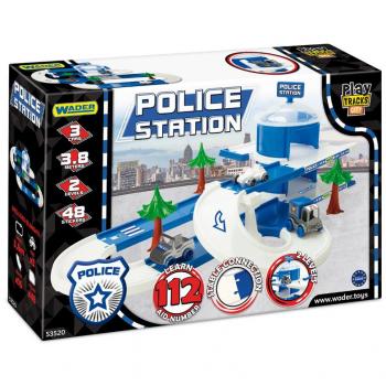 Stavebnice WADER KID CARS 3D policie | TIPA.EU