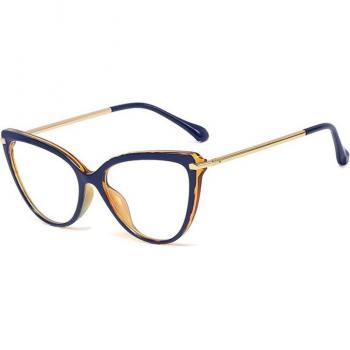 Lentes Translucidos Retro Dorados Kachawoo