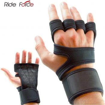 Powerlifting Gloves with Palm Guard and Wrist Support