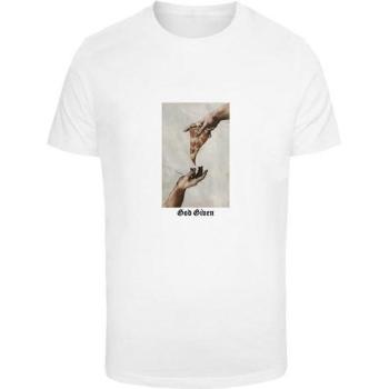 Men's T-Shirt God Given Pizza – Weiß (Herren)