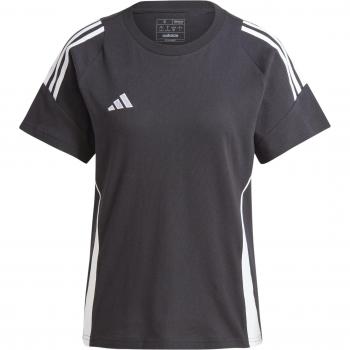 Camiseta deportiva Adidas Tiro24 mujer negro