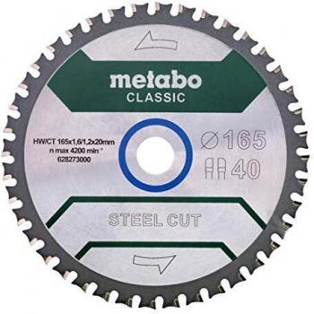 Steel cut classic 628651000 Lama circolare 165 x 20 x 1.2 mm Numero di denti: 40 1 pz.