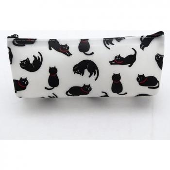 Silicone Kawaii Cat Stationery Bag