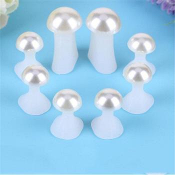 Outils manucure en silicone à motif fleur – pack 8