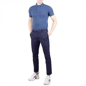 Pantaloni chinos Polo Ralph Lauren 710644988002 blu scuro Slim Fit