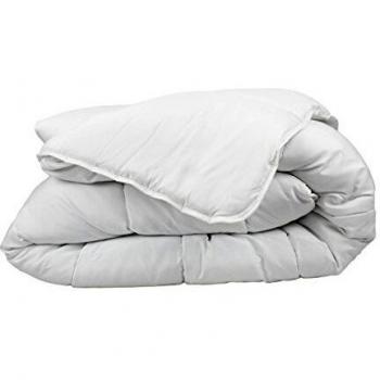 Couette Confort Mortreux 220x240 cm, Blanc Microfibre