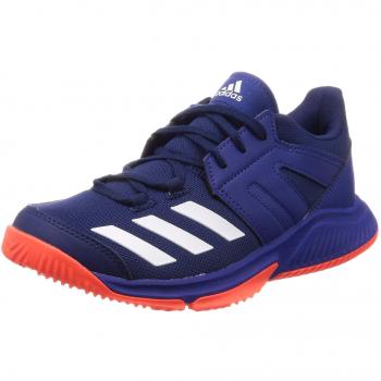 Adidas Herren Essence Handballschuhe, Blau (Azuosc/Ftwbla/Rojsol 000), 43 1/3 EU