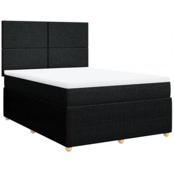 VidaXL Komfort Boxspringbett mit Matratze 160x200 cm