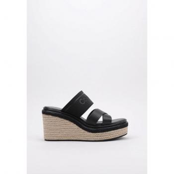 Calvin Klein – Escarpin Wedge 50HH, finition noire