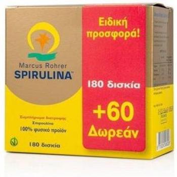 Espirulina 180 + 60 Comprimidos – Marc Rohrer