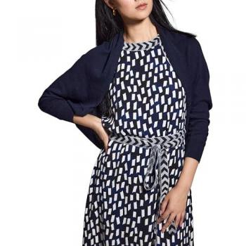 Premium Indigo Cotton‑Cashmere Wrap XL