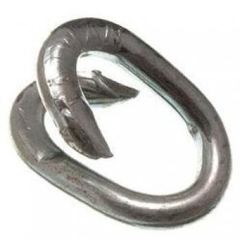 /16 Inch Chain Link Fence Repair Link 8MM Weatherproof Zinc Plated