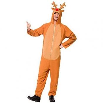 Adult Rudolph Red Nose Reindeer Halloween Costume – Smiffy's