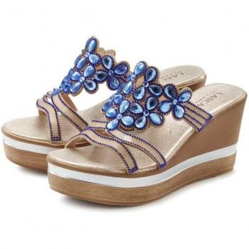 Lascana Offene Schuhe mit Verzierung Gr. 38