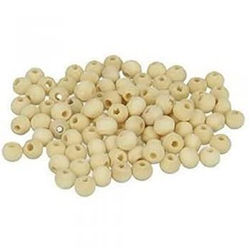 Artémio Marron – Perles de bois 5,5 mm – 260 pcs – Création Unique