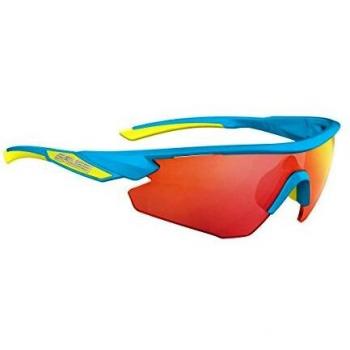 Óculos de Sol Masculino Salice 012 RW Turchese Rosso em Azul