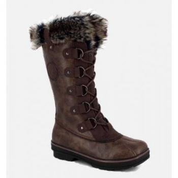 Kimberfeel Beverly Winterstiefel Damen – elegante Marmor‑Variante