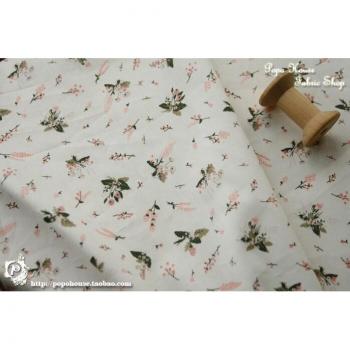 Rose Manor Twill Cotton Fabric Set