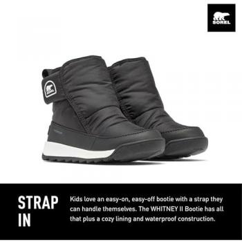 Sorel Whitney™II Plus Stivali da neve Wp Nero