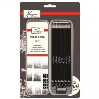 Nassau Fine Art Skissmix – 8‑parts set