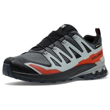 Xa Pro 3D V9 Trail Shoes – Salomon Gore‑Tex Turbulence, Black & Burnt Ochre (UK 9.5 Male)