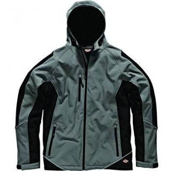 Dickies Dual‑Color Softshell M – Grau & Schwarz – JW7010