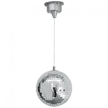 Bola de fiesta LED 20 cm con motor