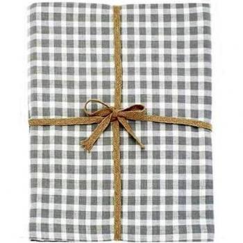 Gray Dove Patterned Tablecloth, 130 × 180 cm