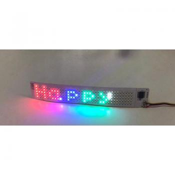 Wireless Mini LED Hat Display