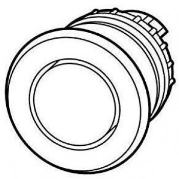Eaton 216724 Bouton-poussoir coup de poing noir