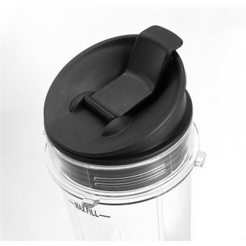 NINJA Juicer Parts Durable Plastic Bottle with Cup Lid