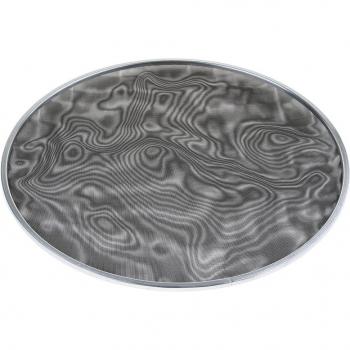 Black Double Layer Silent Mute Bass Drum Head for 8-14 Inch Drums